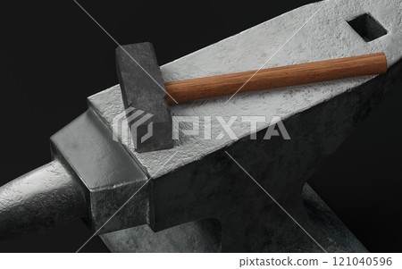 worker, sledgehammer, metallurgy 121040596