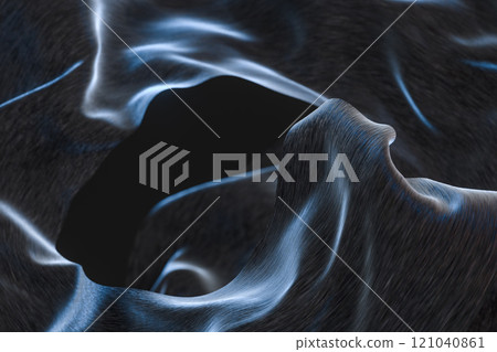 drapery, soft, ripple 121040861