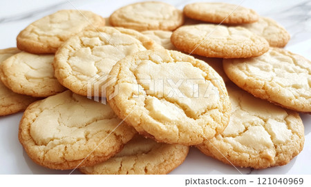 Cookies on a plate Cookies on a plate 121040969