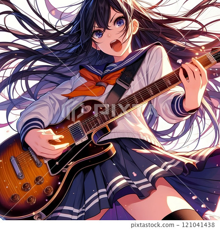 美麗的女孩吉他手2 美麗的女孩吉他手2 121041438