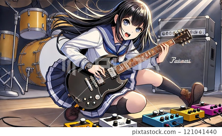 美麗的女孩吉他手4 美麗的女孩吉他手4 121041440