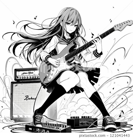 美麗的女孩吉他手7 121041443