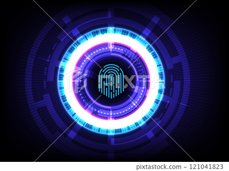 Abstract background with finger print design 121041823