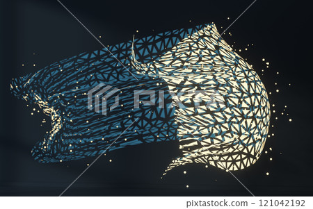 illustration, wavy, curve 121042192