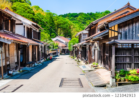 Shimane Iwami Ginzan Silver Mine, Omori Townscape 121042913
