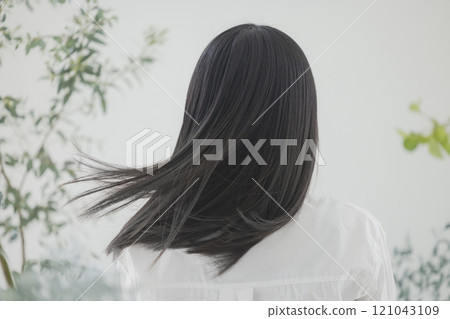 Hair care image for young women Hair care image for young women 121043109