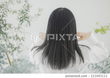 Hair care image for young women 121043112