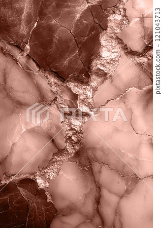 Marble background with natural stone texture mocha mousse colors, monochromatic shade. 121043713