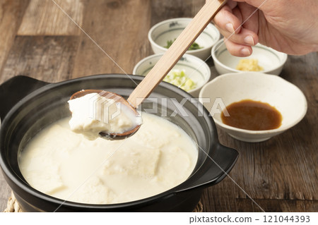 溫泉豆腐、煮豆腐、舀豆腐 溫泉豆腐、煮豆腐、舀豆腐 121044393