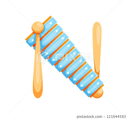 Xylophone musical instrument font N letter. Orchestra classic musical instrument English ABC element, sound festival acoustic equipment or musician xylophone latin alphabet or typeset vector letter Xylophone musical instrument font N letter. Orchestra classic musical instrument English ABC element, sound festival acoustic equipment or musician xylophone latin alphabet or typeset vector letter 121044583