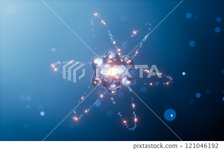 radiation, research, nucleus 121046192