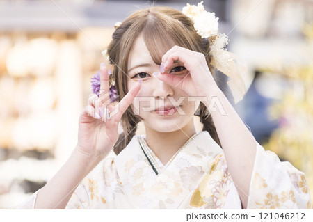 女性成年儀式形象 女性成年儀式形象 121046212