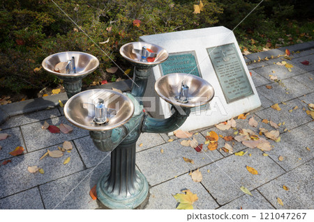Retro drinking fountain Retro drinking fountain 121047267