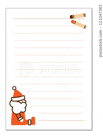 聖誕老人文具框架材料 121047365