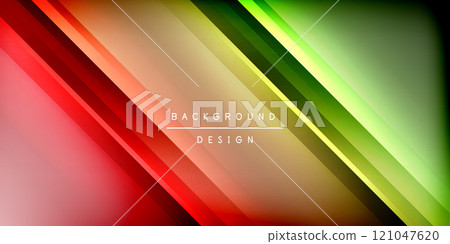 Dynamic shadow lines geometric shapes 121047620