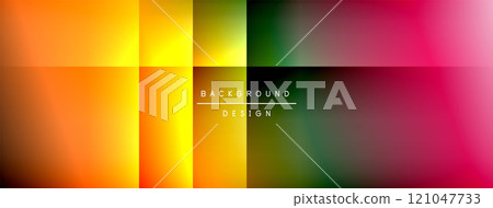Dynamic shadow lines with gradient colors geometric background 121047733