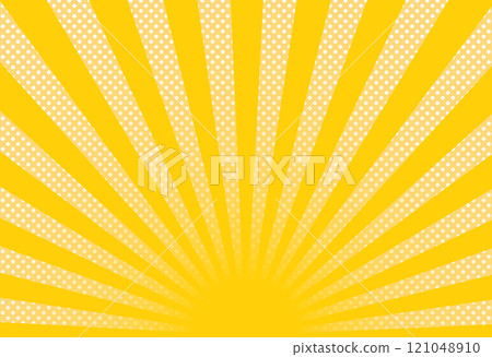 Concentrated line dot yellow 121048910