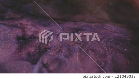 Blur marble. Dye paint. Defocused purple color glowing steam texture ink paint emulsion splash water floating abstract art background. Blur marble. Dye paint. Defocused purple color glowing steam texture ink paint emulsion splash water floating abstract art background. 121049032