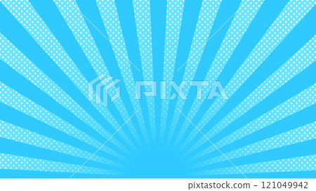 濃線點淺藍色16:9 121049942