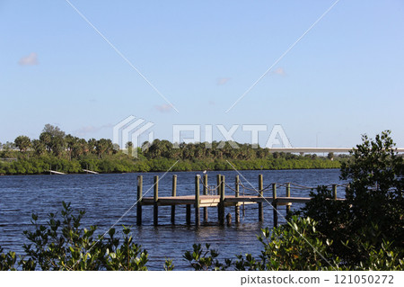 View of Palm River in Tampa Florida From Thai Buddhist Temple View of Palm River in Tampa Florida From Thai Buddhist Temple 121050272