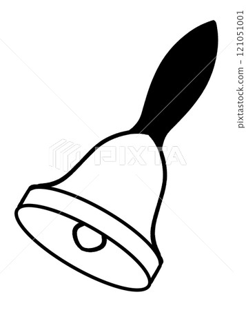 Jackpot handbell illustration material Jackpot handbell illustration material 121051001