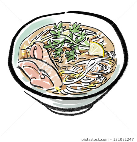 Pho - Vietnamese noodle dish 121051247