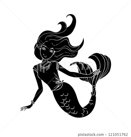 Mermaid logo design Mermaid logo design 121051762