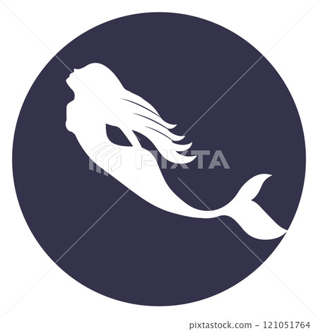Mermaid logo design 121051764