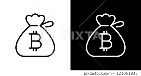 Currency simple line icon 121051935