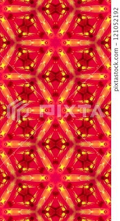 Abstract Kaleidoscope Geometry Psychedelic Art Pattern Background Wallpaper 121052192