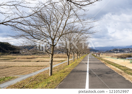Ogawara Sakura Line Cycling Road Ogawara Town, Miyagi Prefecture 121052997