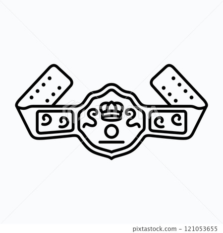Champion Belt outline picture 121053655