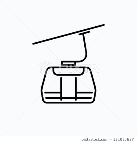 Cable car cabin 121053657