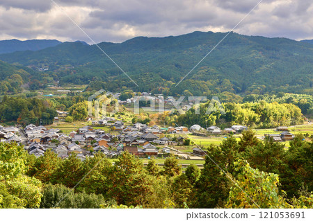 從甘石山展望台眺望的景色 - 飛鳥寺(奈良縣飛鳥村) 從甘石山展望台眺望的景色 - 飛鳥寺(奈良縣飛鳥村) 121053691