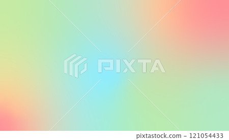 Abstract blur gradient background. Soft green blue pink yellow color abstract background for webdesign, poster, banner. Modern wallpaper with gradient 121054433