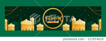 Gradient eid al-fitr twitch banner 121054628