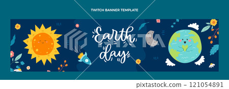 Flat earth day twitch banner 121054891