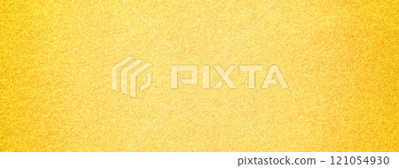 Texture yellow background from felt textile material with vignette, macro. Structure vintage golden fabric 121054930