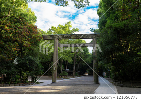 Torii at Atsuta Shrine Torii at Atsuta Shrine 121056775