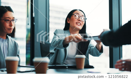 Japanese, business women and teamwork for documents, review and collaboration for project in office. People, paperwork and deal as partnership, contract or agreement as management for finance company Japanese, business women and teamwork for documents, review and collaboration for project in office. People, paperwork and deal as partnership, contract or agreement as management for finance company 121056822