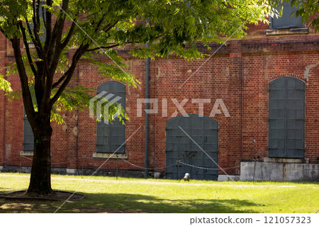 則武森林 則武廣場紅磚 121057323