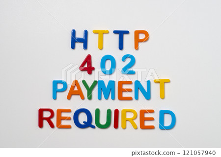 HTTP status code 402 error 121057940