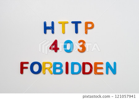 HTTP status code 403 error 121057941