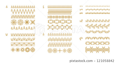 Kazakh ornament collection 8 121058842