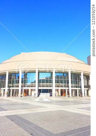 View of Mie Prefectural Cultural Center, Tsu City, Mie Prefecture 121059254