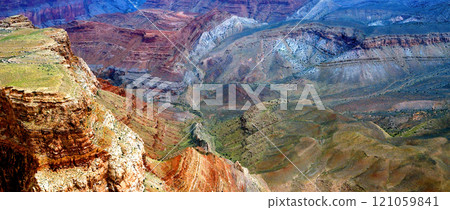 Aerial View Grand Canyon Arizona Aerial View Grand Canyon Arizona 121059841