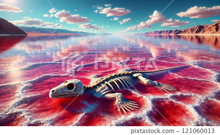 Petrifying Alkaline Lake 121060013