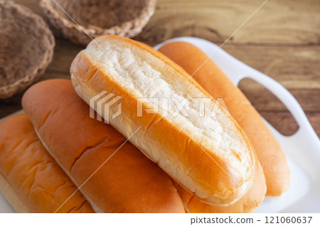 Fresh bread 121060637