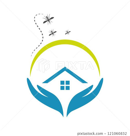 Mosquito icon logo design 121060832