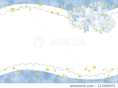 冬季一品紅框架 121060971